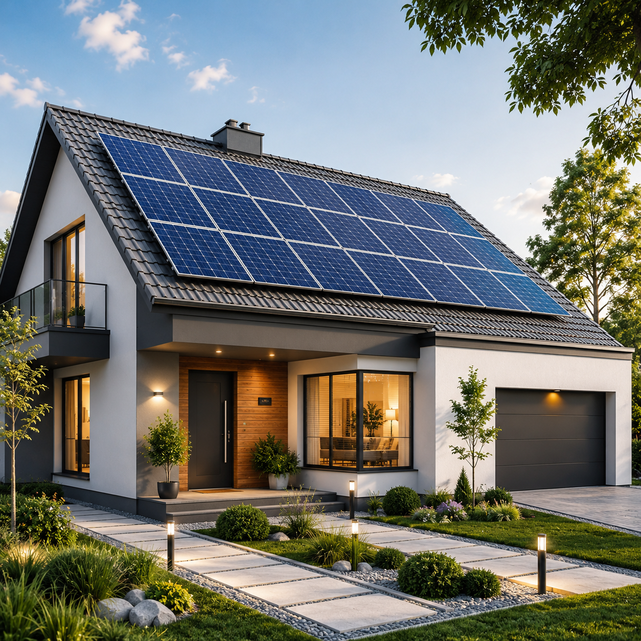 Solar installation site visit