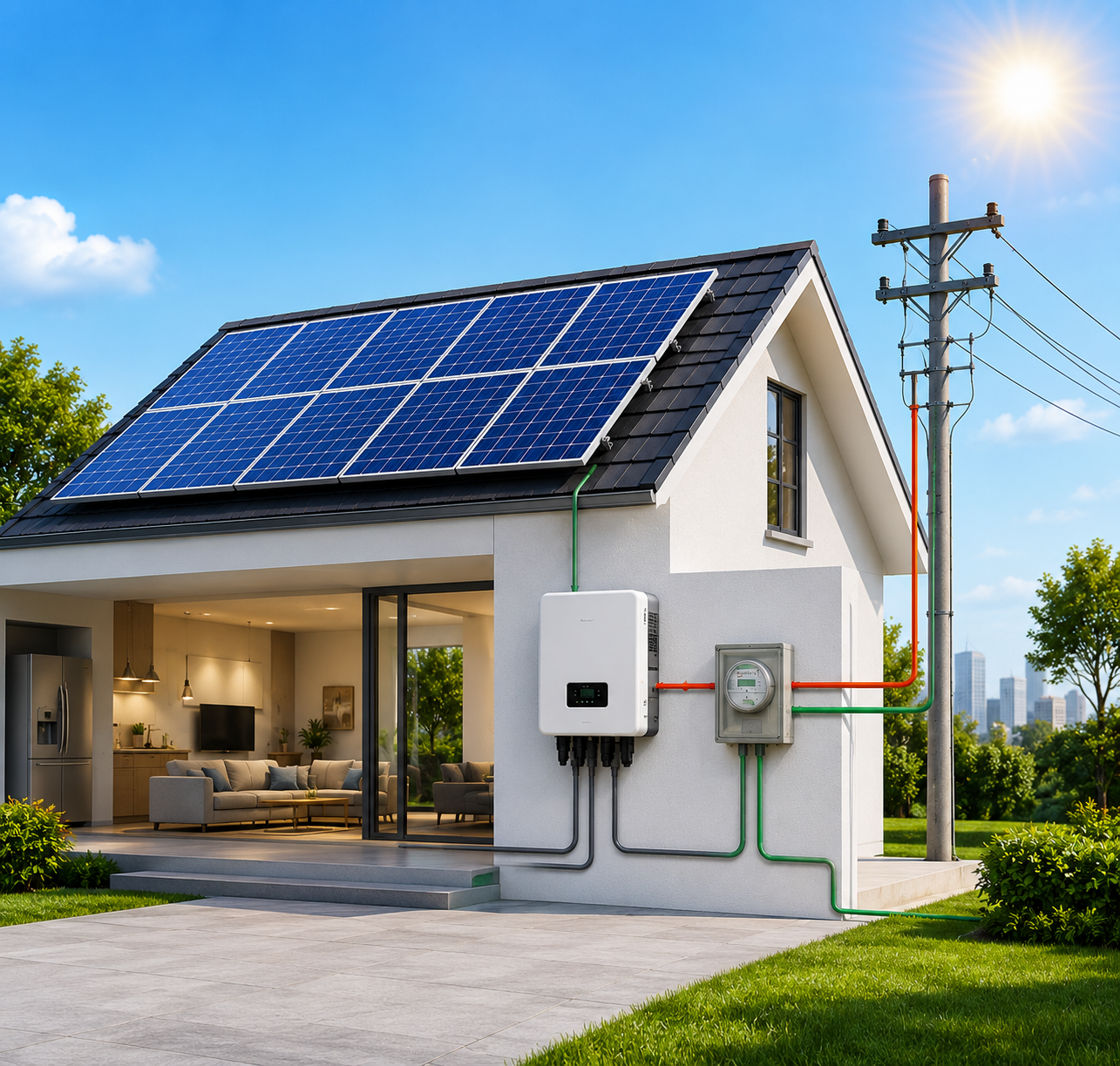 Solar installation site visit