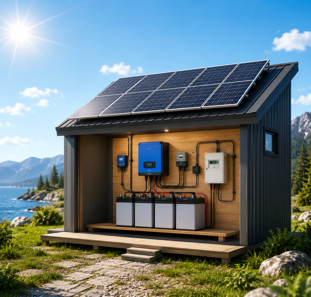 Solar installation site visit