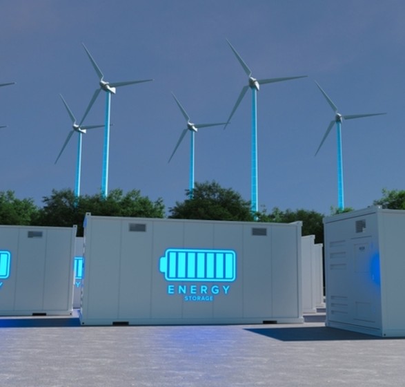 Wind BESS installation site visit